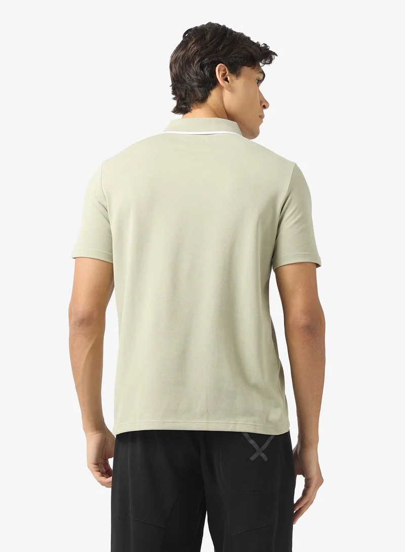 انتا تي شيرت بولو بأكمام قصيرة مناسب للتدريب والتمرين والتنقل